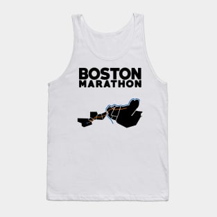 Marathon Boston Map Tank Top